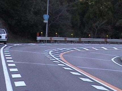 道路標線在彎道處怎么畫？請看下文！